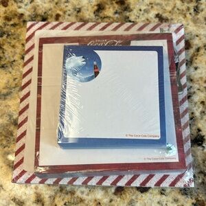 Vintage New Drink Coca-Cola/CokeNotepad Set of 3 Coca-cola polar bear